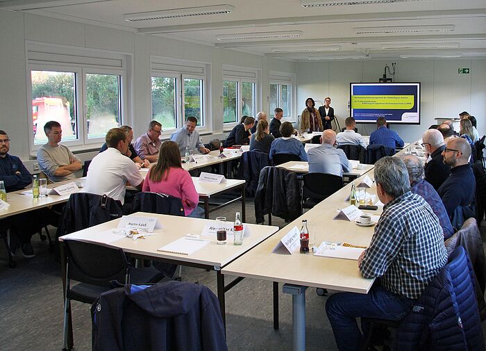 Eine Delegation des Landesbetriebs für Hochwasserschutz und Wasserwirtschaft in Sachsen-Anhalt tauschte sich nun mit Experten von StädteRegion Aachen, Stadt Aachen und Wasserverband aus.