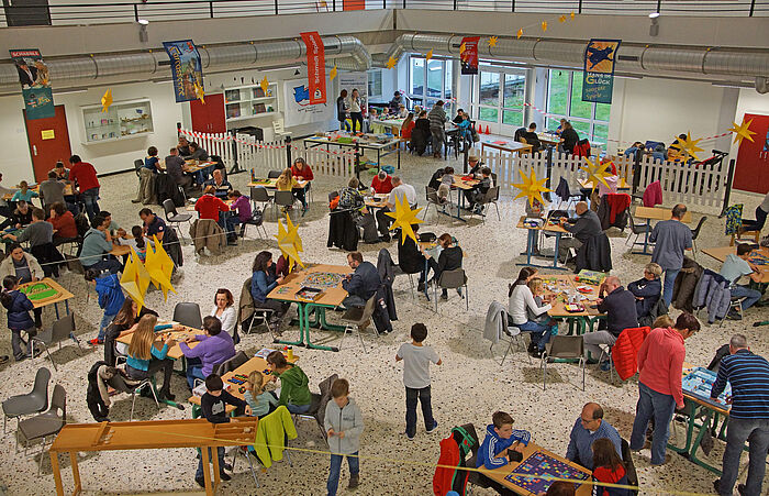 Familienspielefest in der Sekundarschule Simmerath (Archivbild).