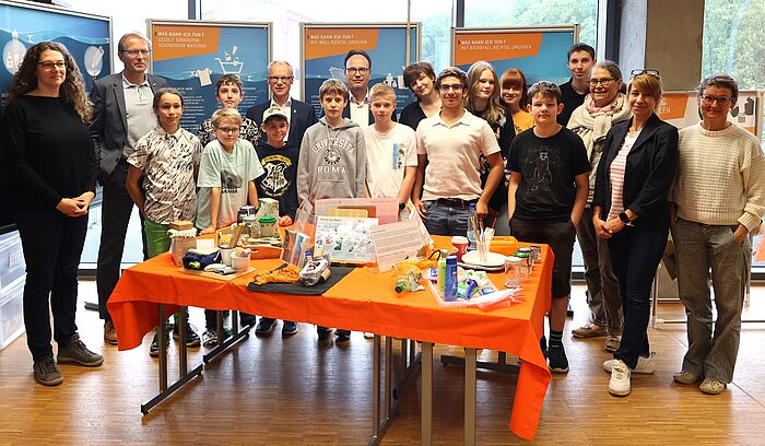 Zehn Jugendliche haben im Rahmen ihrer Future Guide-Ausbildung in der ersten Sommerferienwoche Nachhaltigkeitsprojekte im ENERGETICON in Alsdorf umgesetzt.