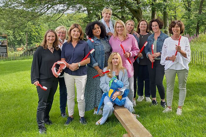 Das Team des Arbeitskreis Zahngesundheit Aachen