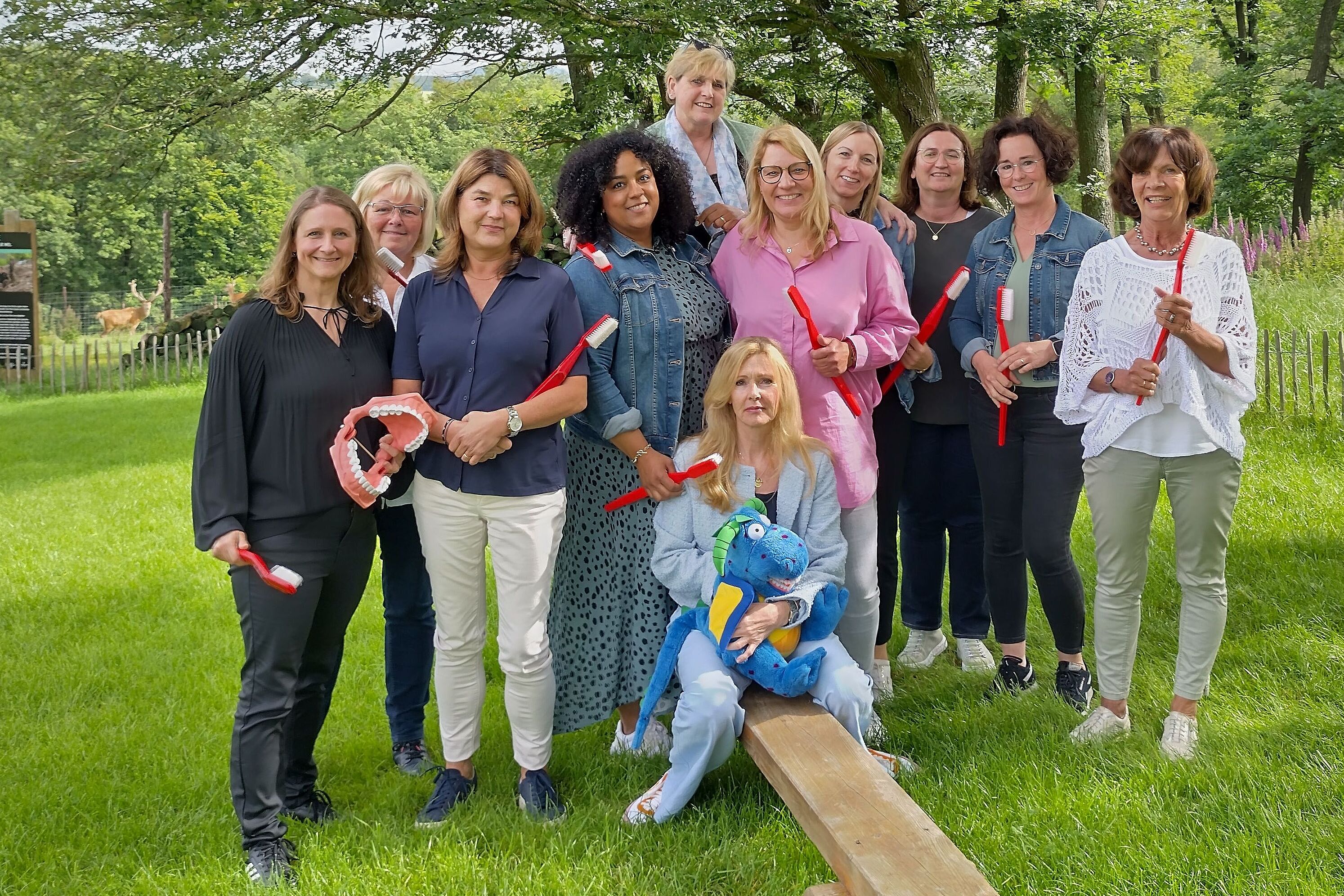 Das Team des Arbeitskreis Zahngesundheit Aachen